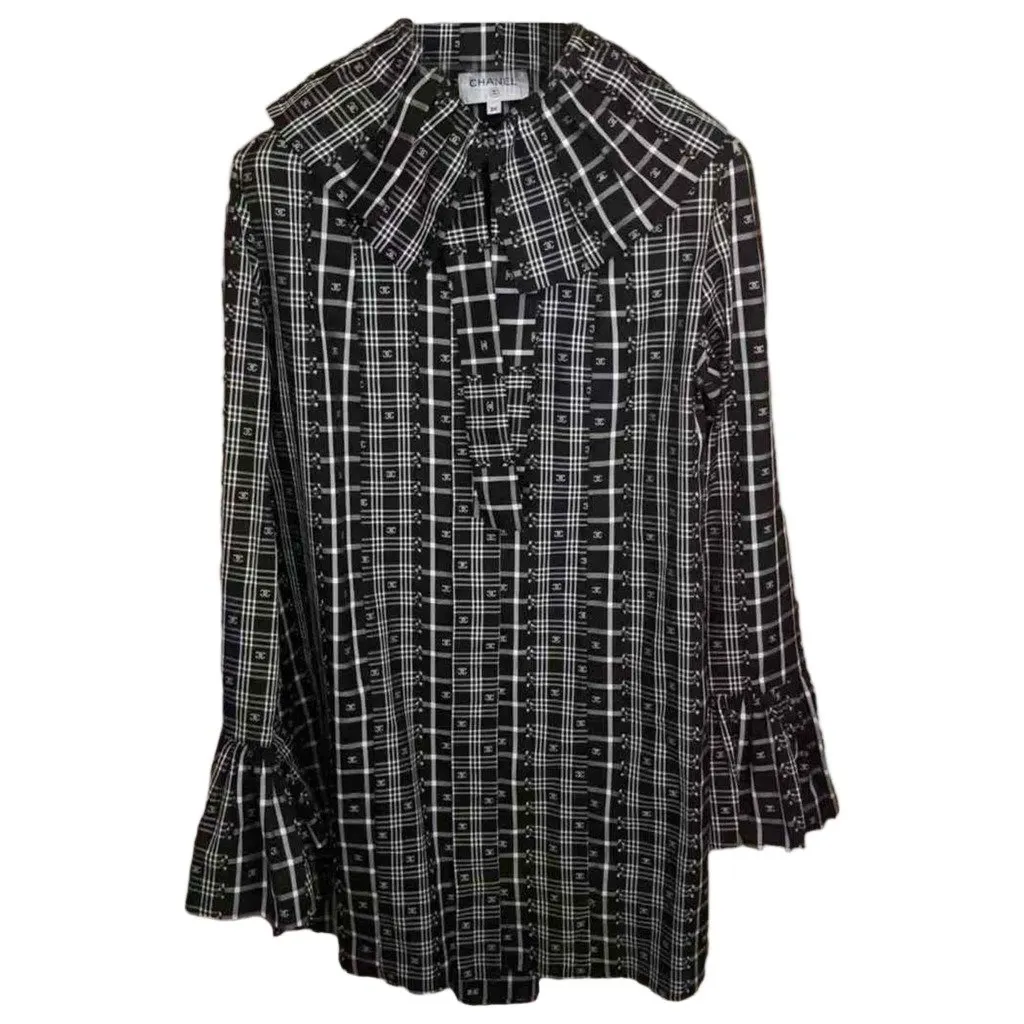 Chanel Cotton Dress MultiColor Cotton Very good - Front View