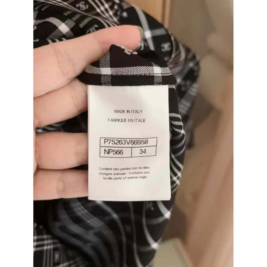 Chanel Cotton Dress MultiColor Cotton Very good - Inside View