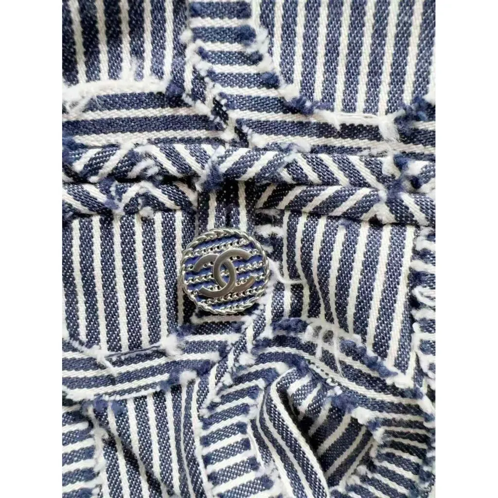 Chanel La Petite Veste Noire Cotton Jacket MultiColor Cotton Very good - Inside View