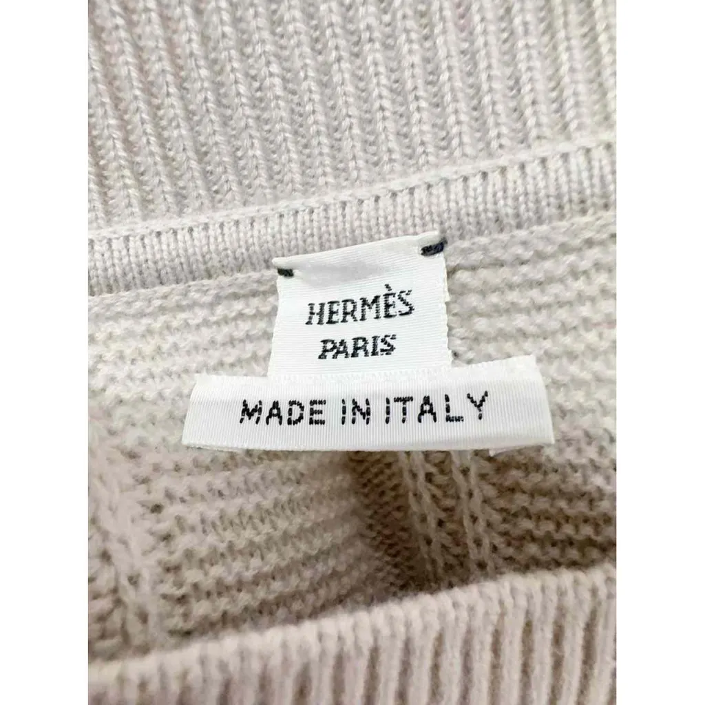 Hermes Wool Dress MultiColor Wool Very good - Inside View
