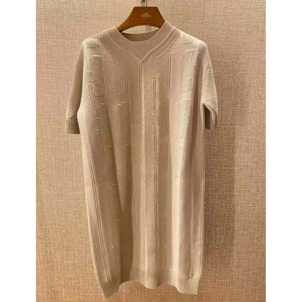 Hermes Wool Dress MultiColor Wool Very good - Box View