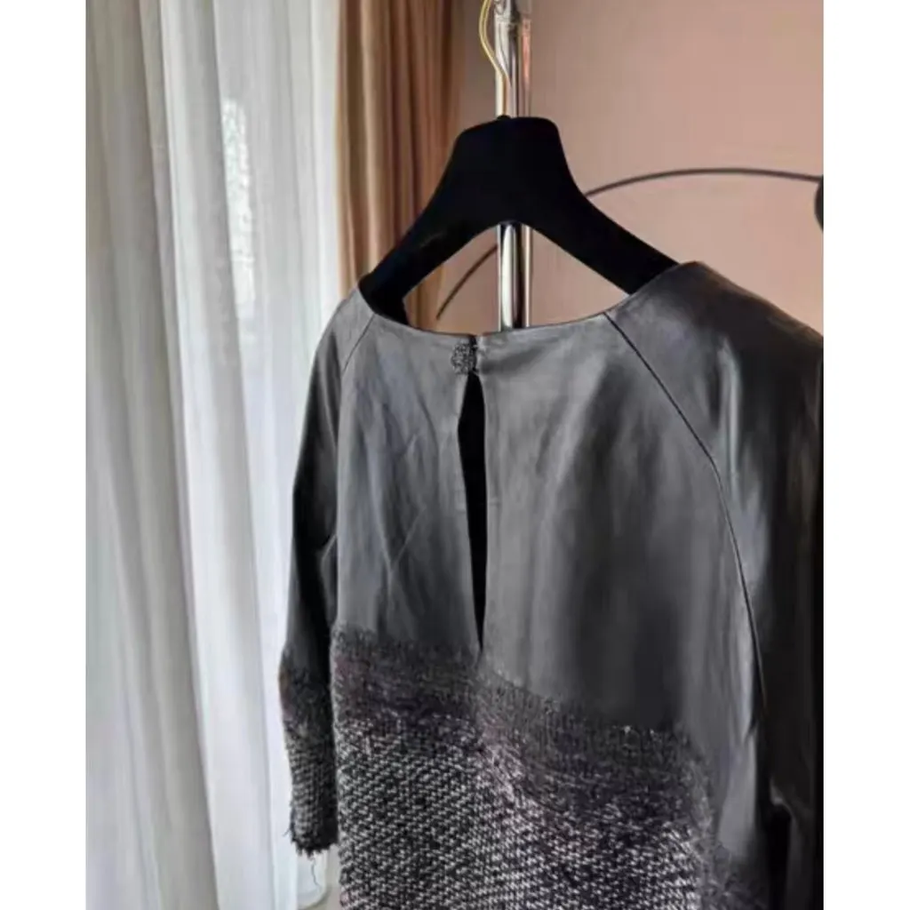 Chanel Leather Dress MultiColor Leather Very good - Box View