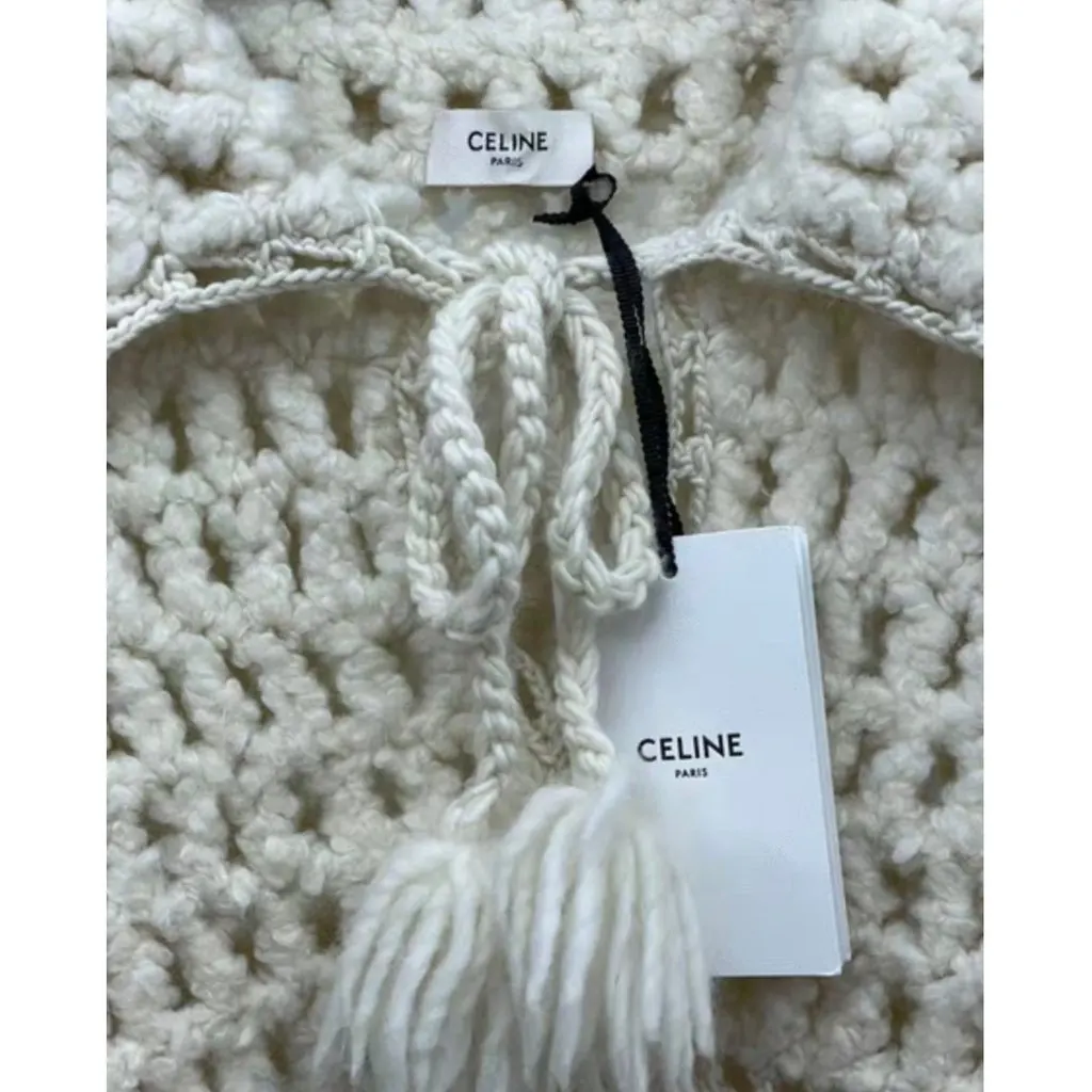 Celine Wool Knitwear MultiColor Wool Never worn - Box View
