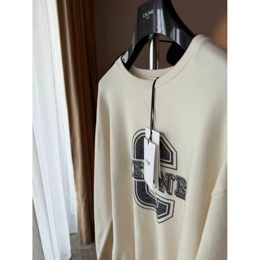 Celine Cotton Knitwear MultiColor Cotton Never worn, with tag - Back View