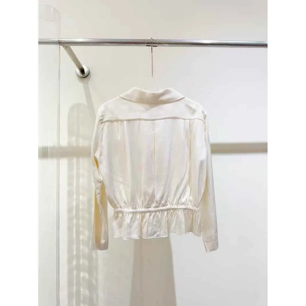 Chanel Silk Top MultiColor Silk Very good - Back View