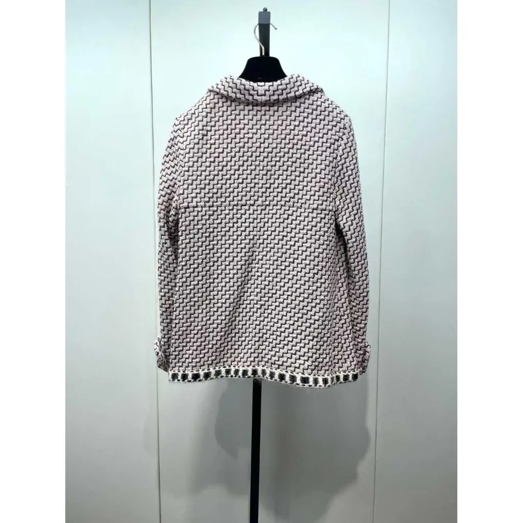 Chanel La Petite Veste Noire Tweed Jacket MultiColor Tweed Very good - Back View