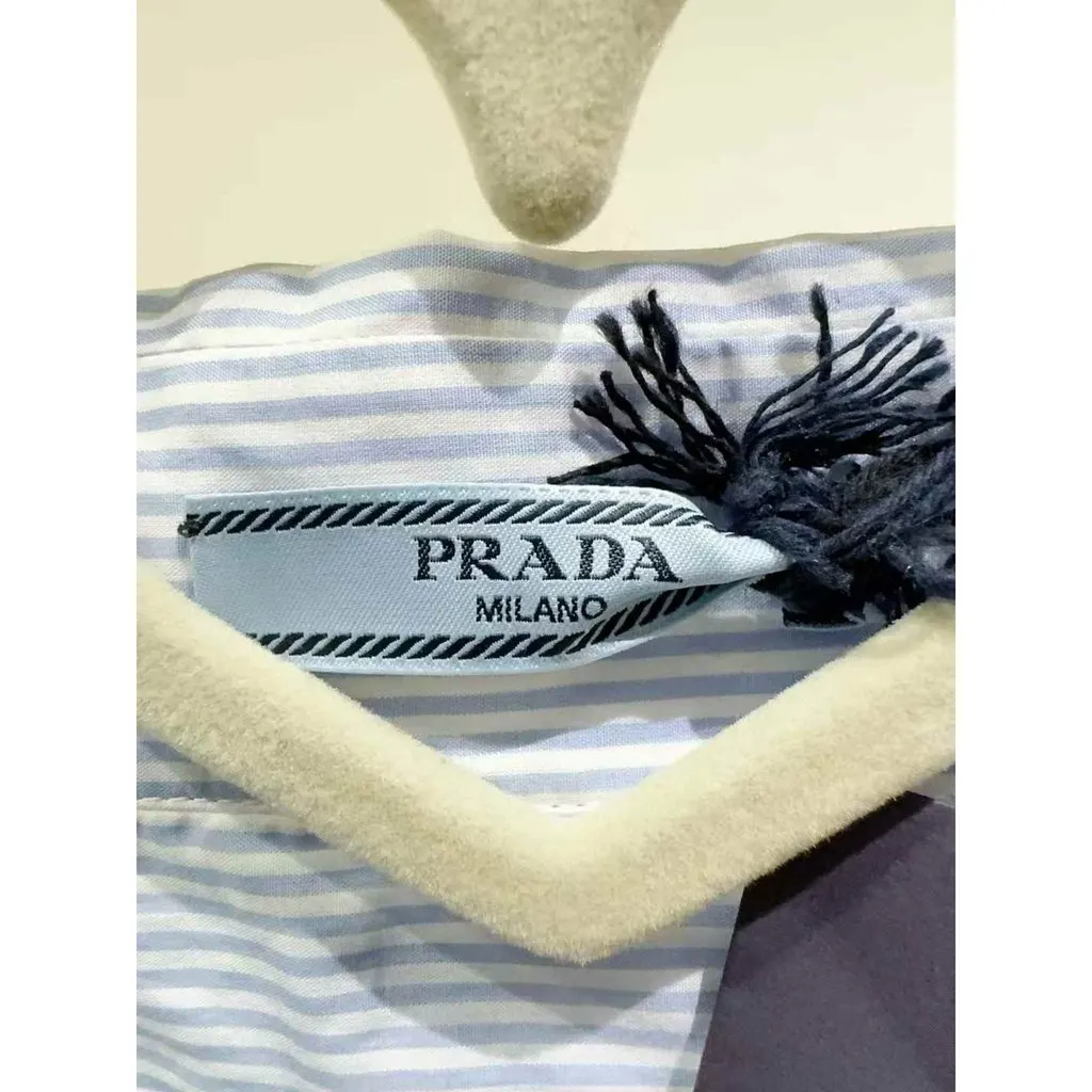 Prada Cotton Top MultiColor Cotton Never worn, with tag - Inside View