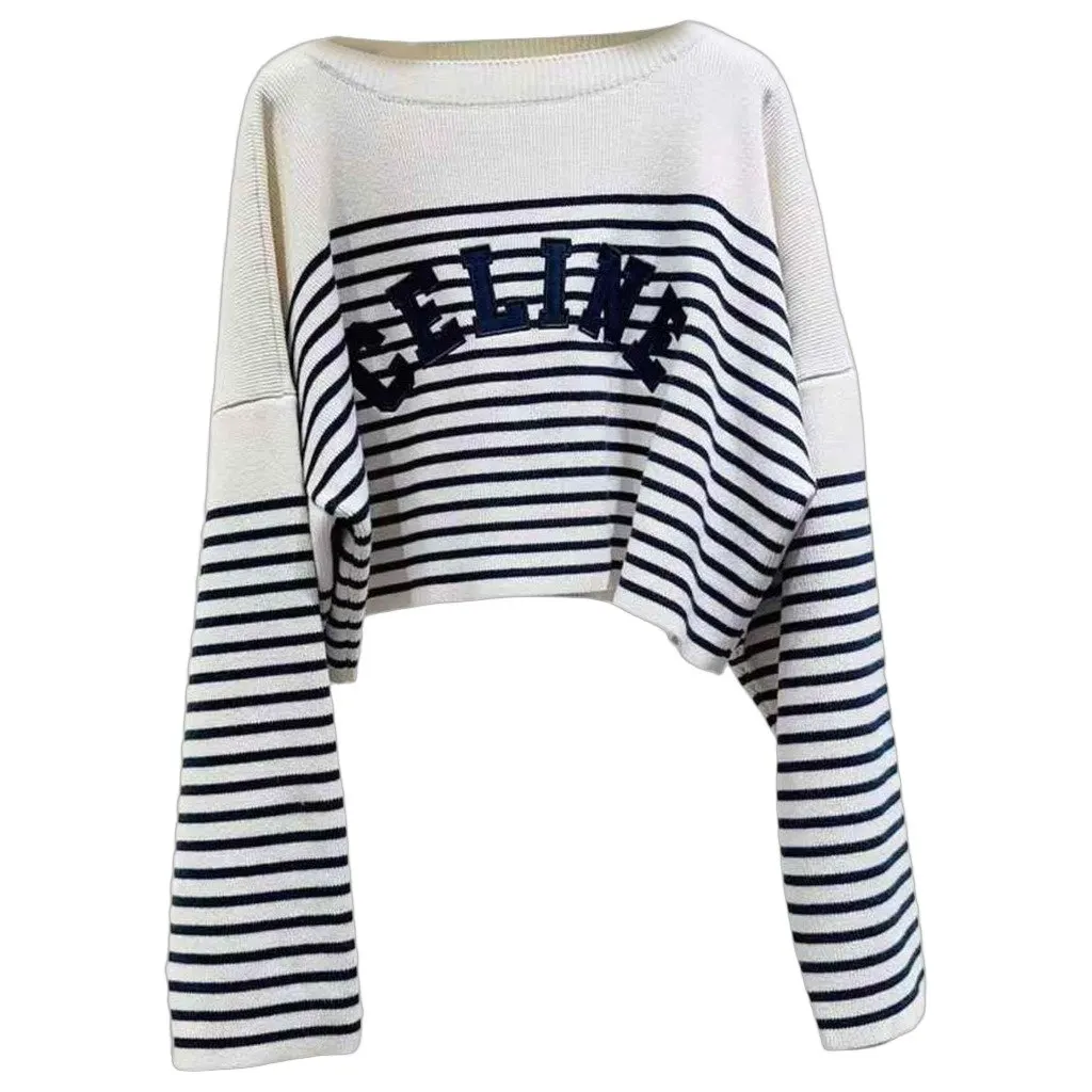 Celine Cotton Knitwear MultiColor Cotton Very good - Front View