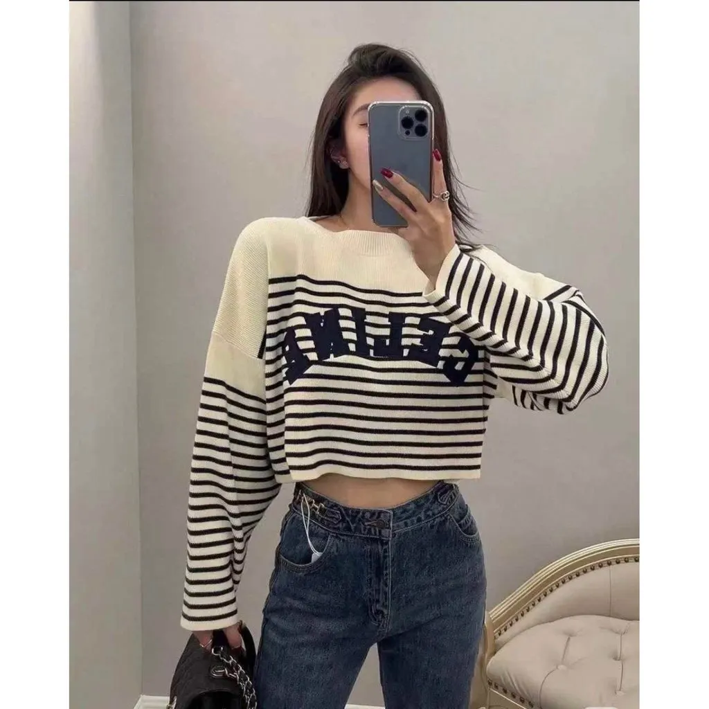 Celine Cotton Knitwear MultiColor Cotton Very good - Box View