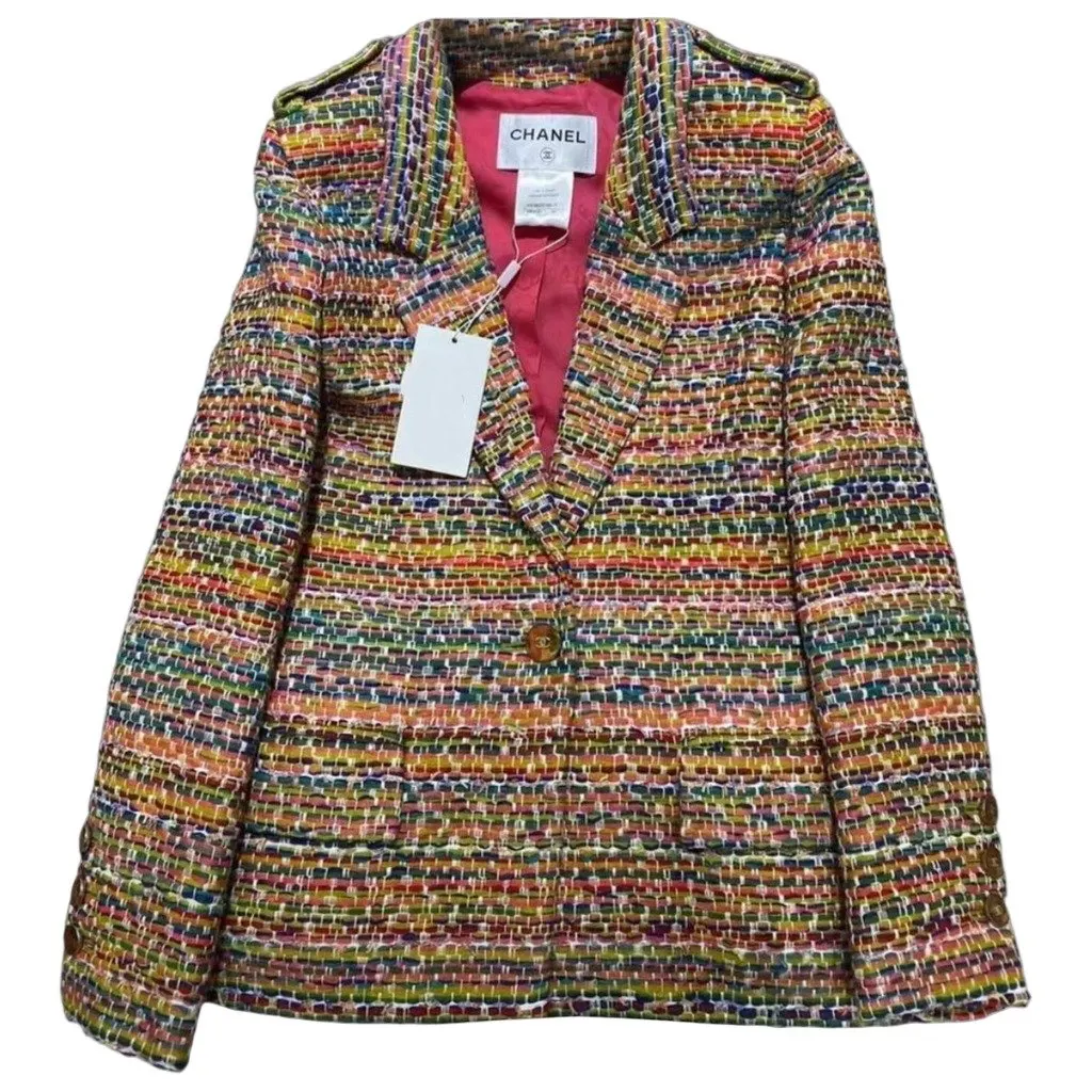Chanel Polyester Jumpsuit MultiColor Polyester Very good - Front View