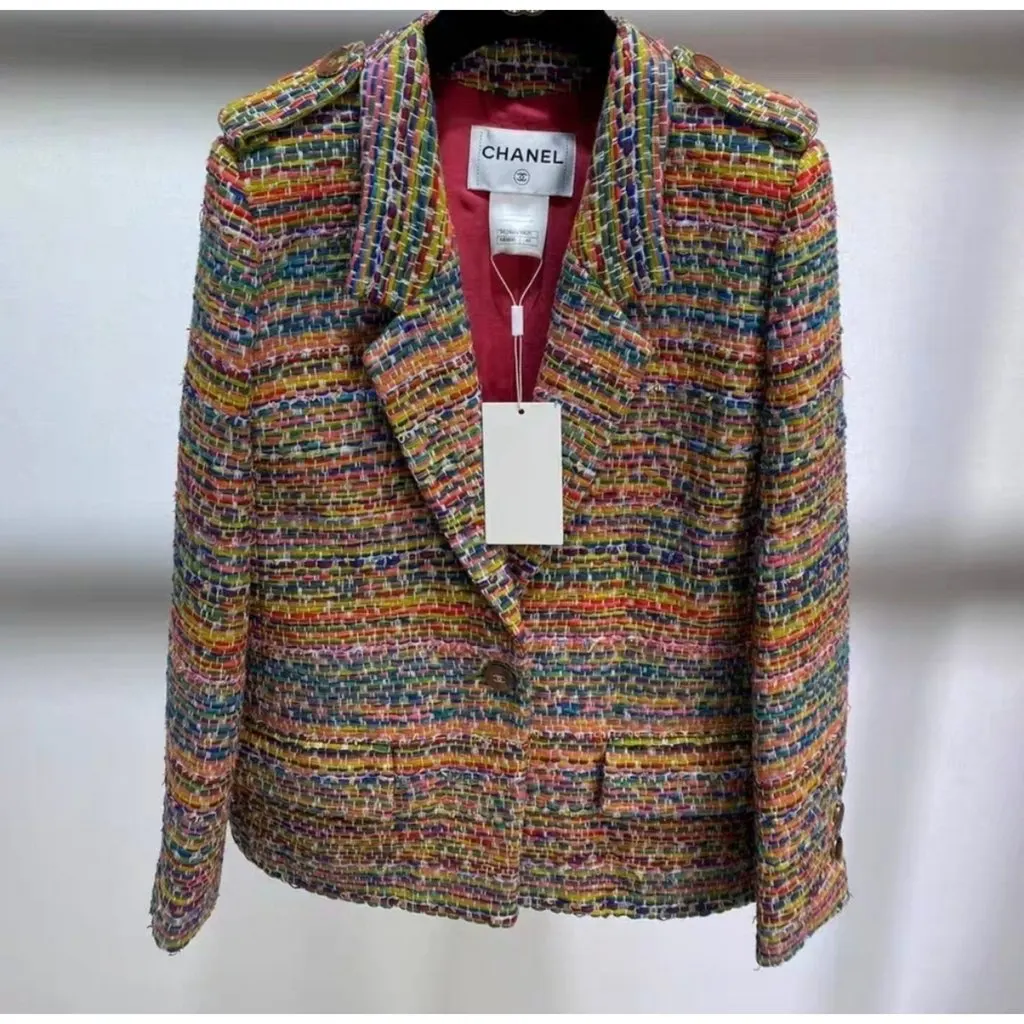 Chanel Polyester Jumpsuit MultiColor Polyester Very good - Inside View