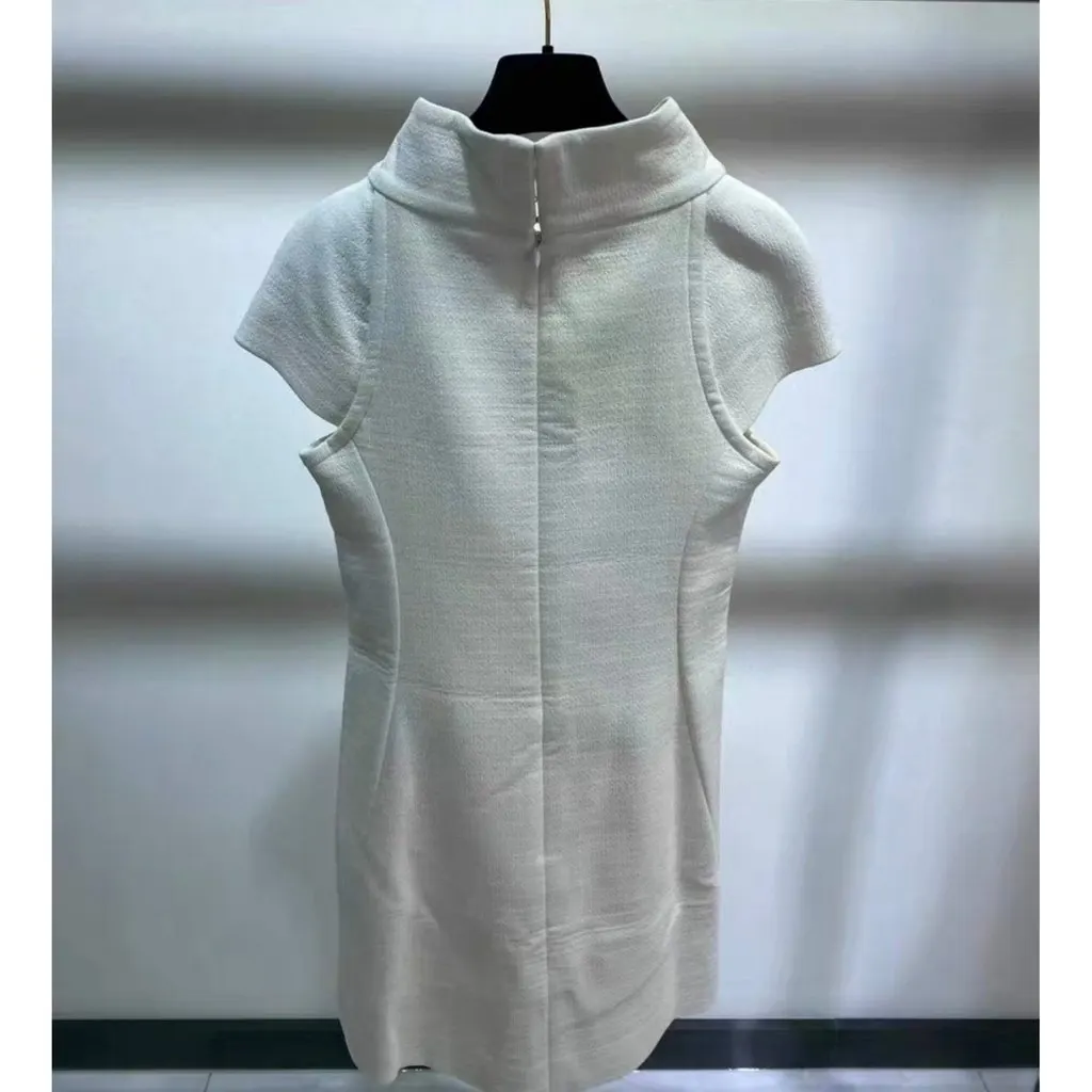 Chanel Cotton Dress MultiColor Cotton Very good - Back View