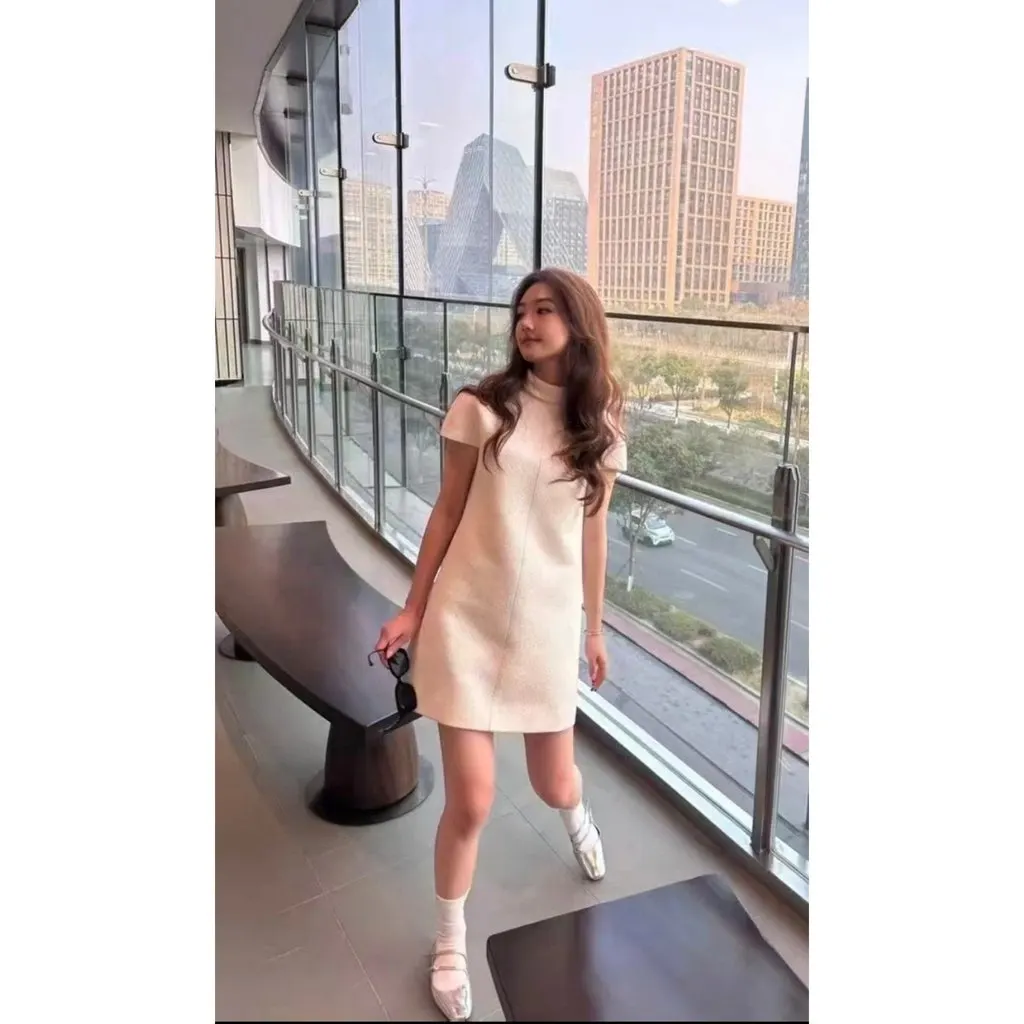 Chanel Cotton Dress MultiColor Cotton Very good - Inside View