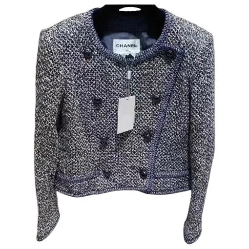 Chanel La Petite Veste Noire Cotton Jacket MultiColor Cotton Very good - Front View