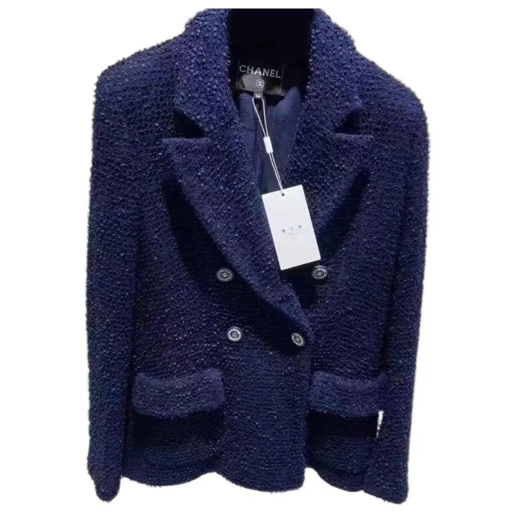 Chanel La Petite Veste Noire Wool Jacket MultiColor Wool Very good - Front View