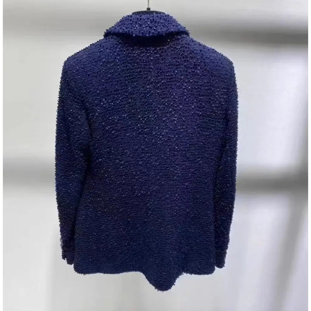 Chanel La Petite Veste Noire Wool Jacket MultiColor Wool Very good - Back View