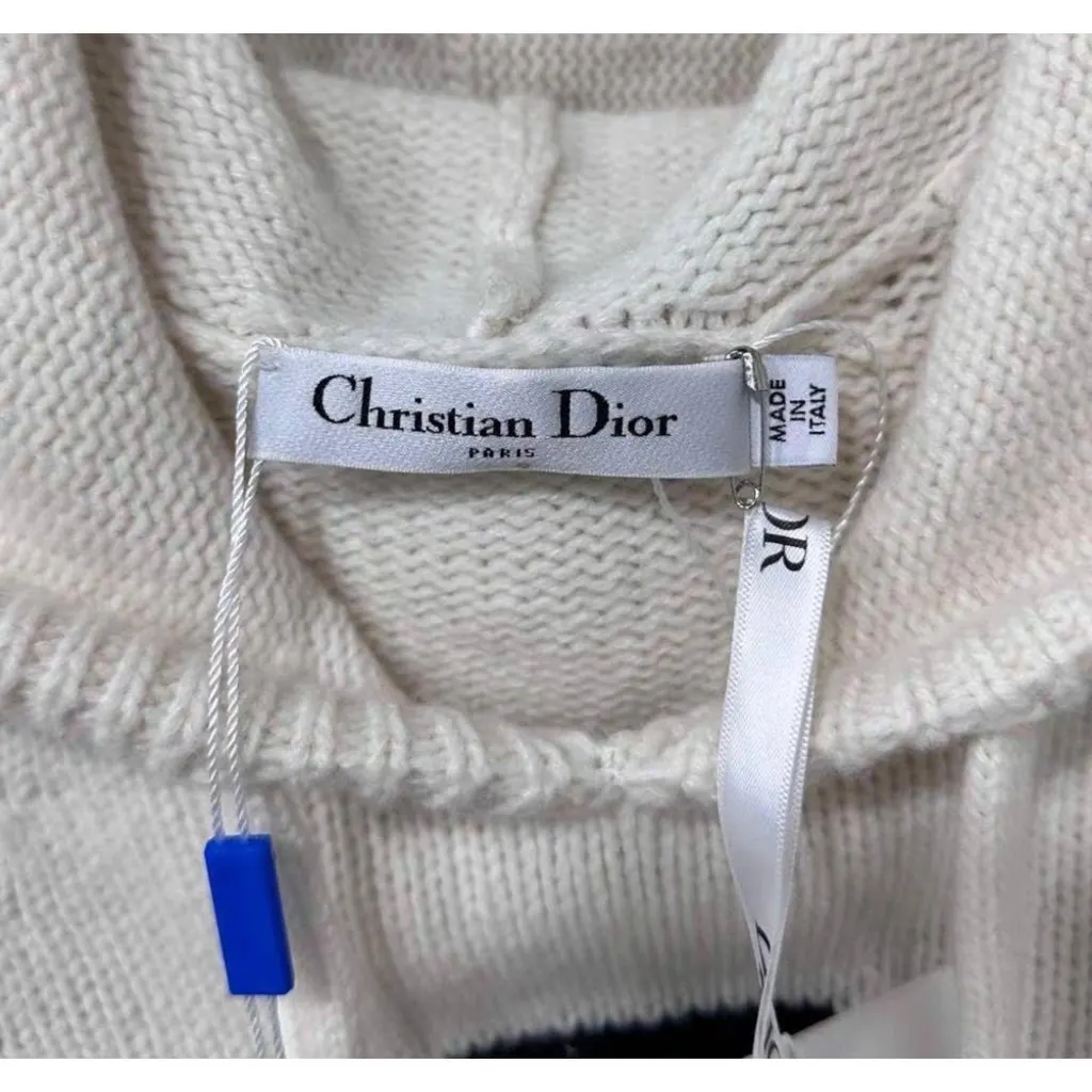 Dior J'Adior Wool Knitwear MultiColor Wool Never worn, with tag - Inside View
