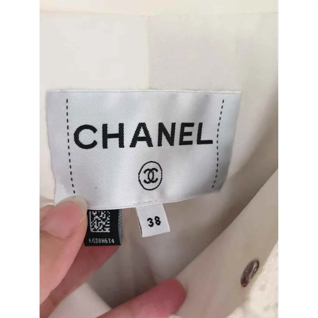 Chanel Leather Jacket MultiColor Leather Very good - Back View
