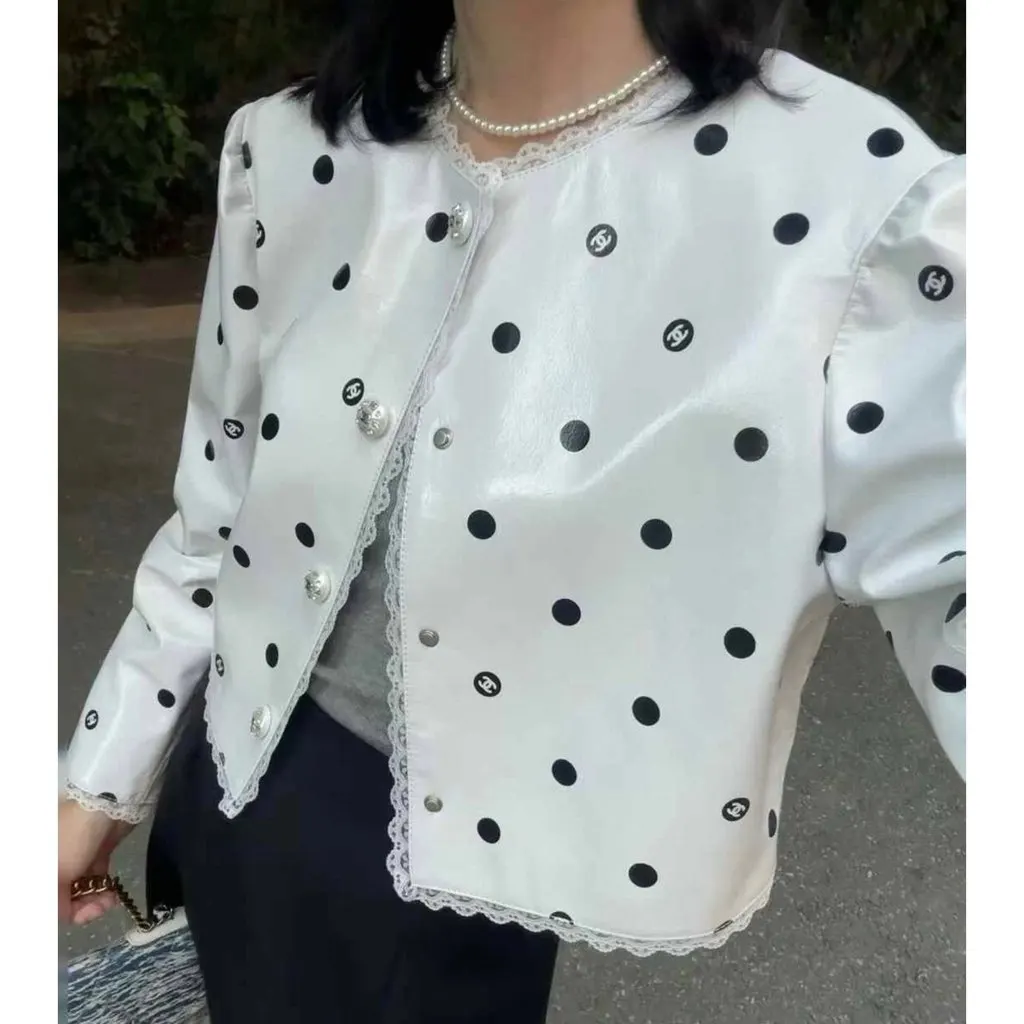 Chanel Leather Jacket MultiColor Leather Very good - Box View