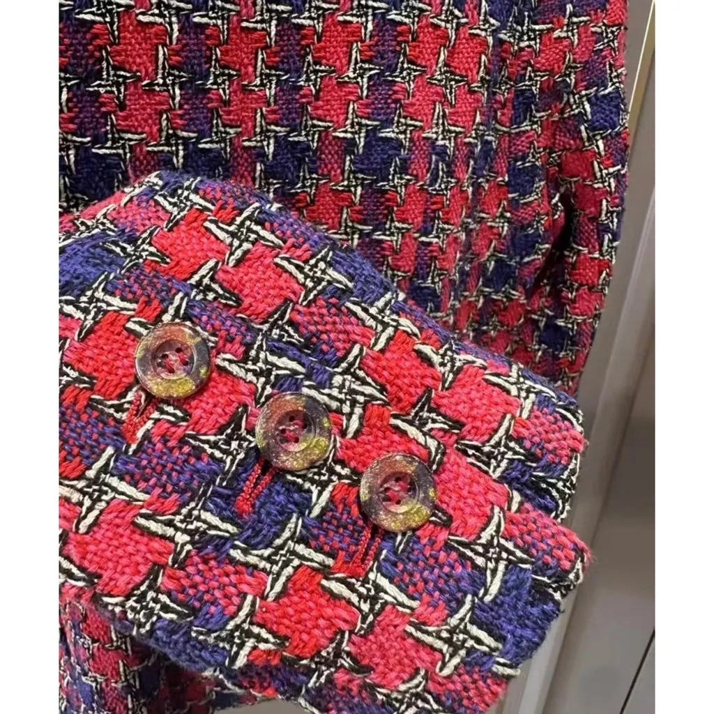 Chanel La Petite Veste Noire Tweed Jacket MultiColor Tweed Very good - Inside View