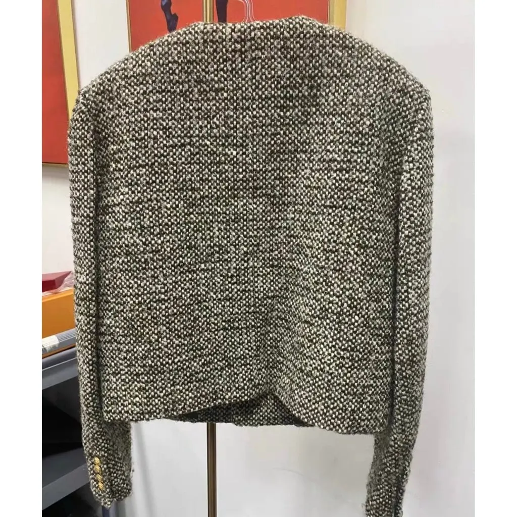 Celine Wool Jacket MultiColor Wool Very good - Back View