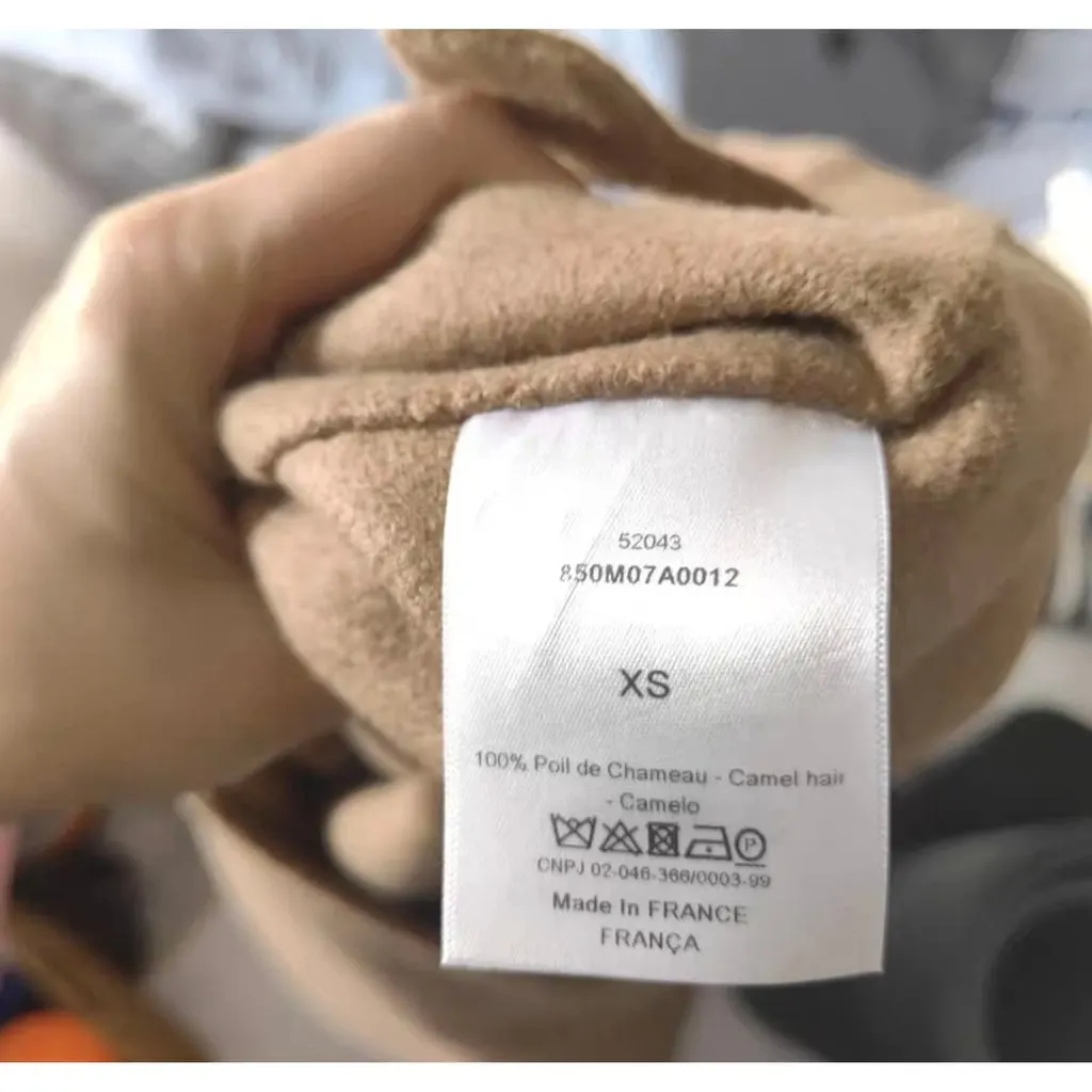 Dior Pink Wool Dress Pink Wool Very good - Inside View