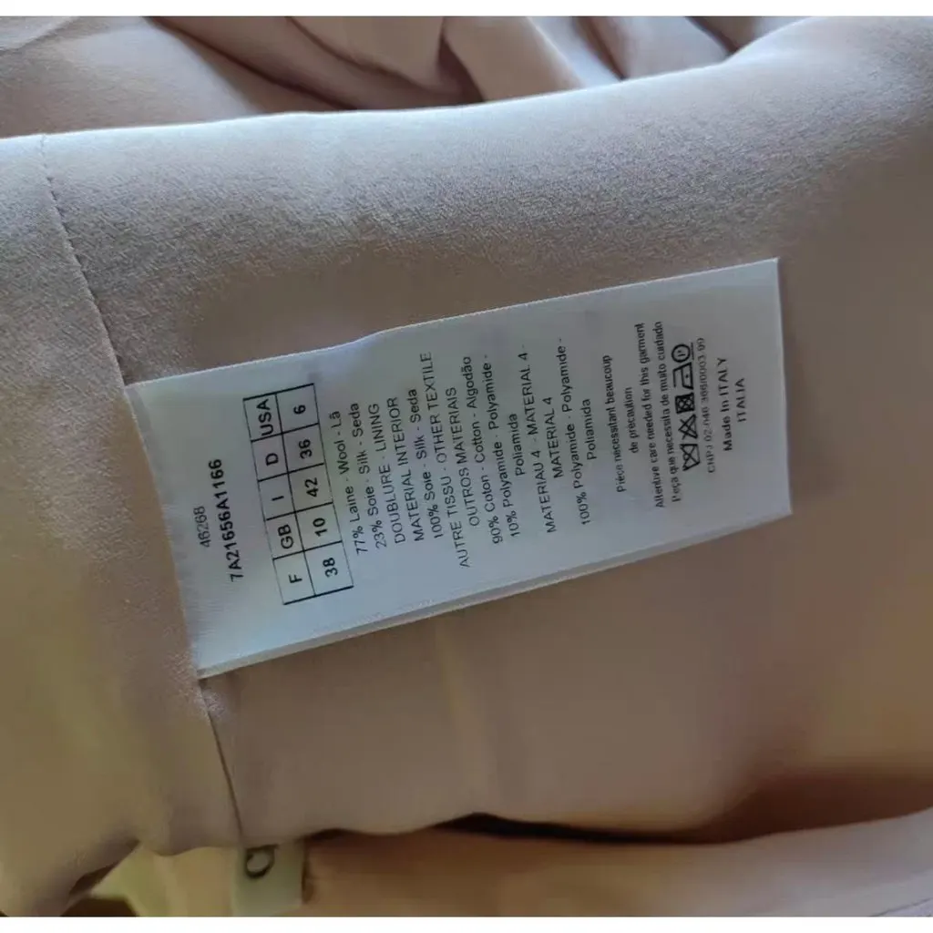 Dior Pink Wool Dress Pink Wool Very good - Box View