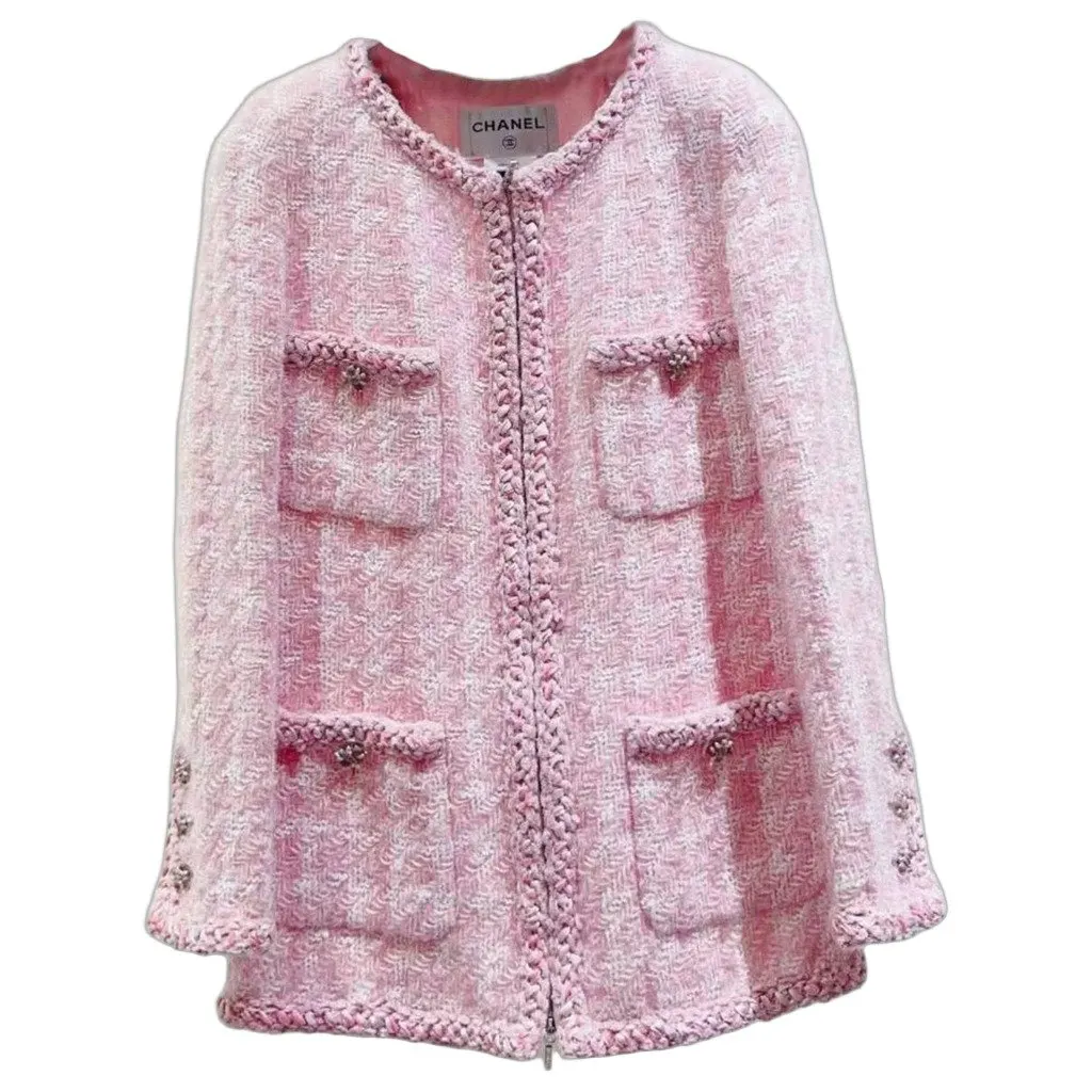 Chanel La Petite Veste Noire Wool Jacket MultiColor Wool Very good - Front View