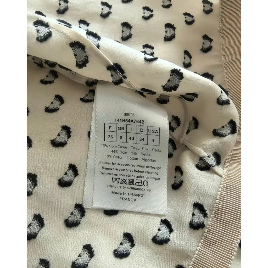Dior Silk Dress MultiColor Silk Very good - Inside View