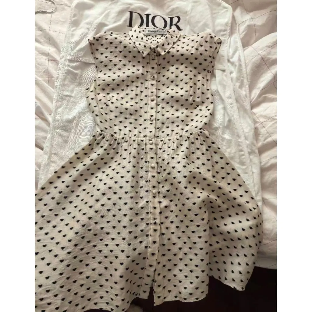 Dior Silk Dress MultiColor Silk Very good - Box View