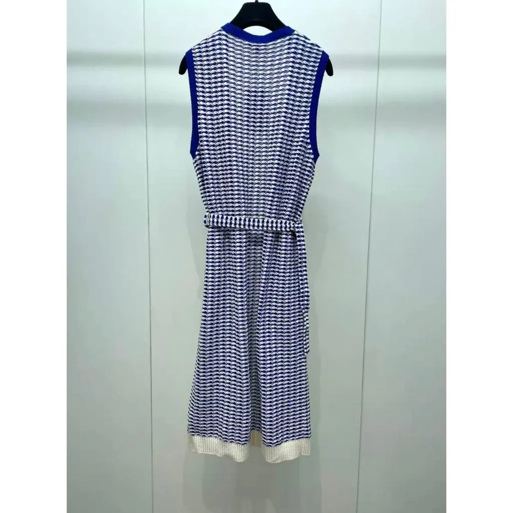 Chanel Cotton Knitwear MultiColor Cotton Very good - Back View