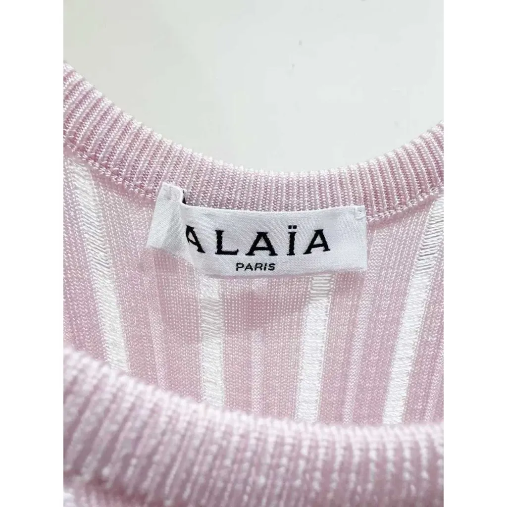 Alaïa Viscose Dress MultiColor Viscose Very good - Back View