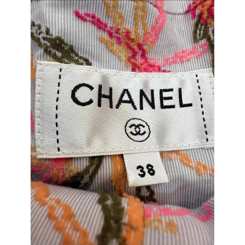 Chanel Tweed Shorts MultiColor Tweed Very good - Box View