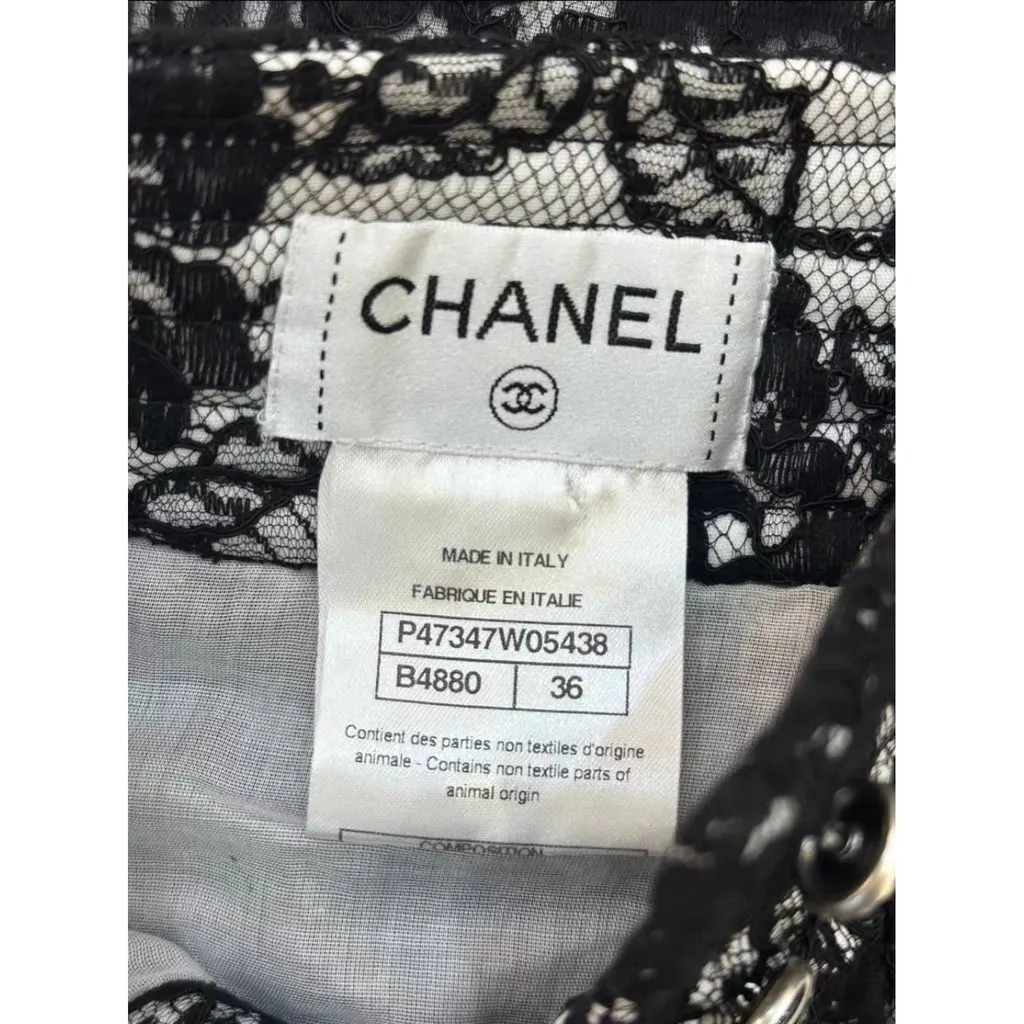 Chanel Cotton Dress MultiColor Cotton Very good - Model View