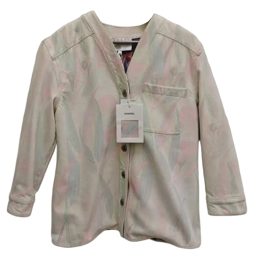 Chanel La Petite Veste Noire Cotton Jacket MultiColor Cotton Never worn, with tag - Front View