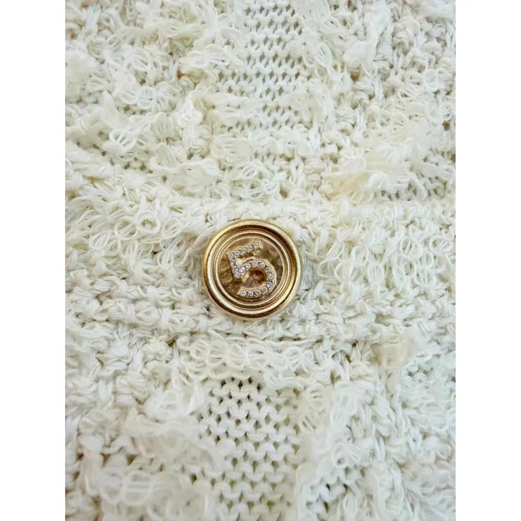 Chanel Linen Skirt MultiColor Linen Very good - Inside View