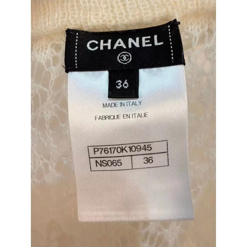 Chanel Wool Dress MultiColor Wool Very good - Model View