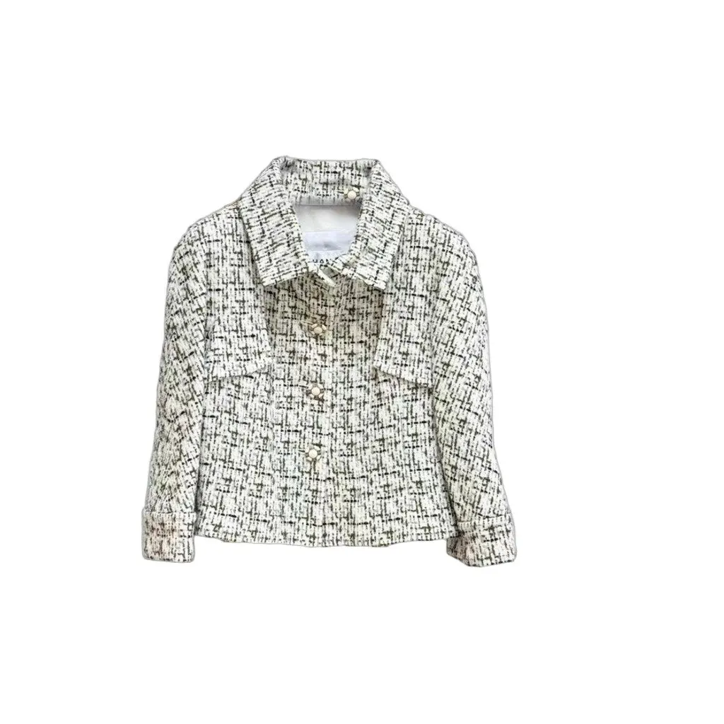 Chanel La Petite Veste Noire Cashmere Jacket MultiColor Cashmere Very good - Front View