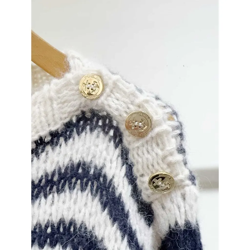 Dior J'Adior Wool Knitwear MultiColor Wool Never worn, with tag - Back View