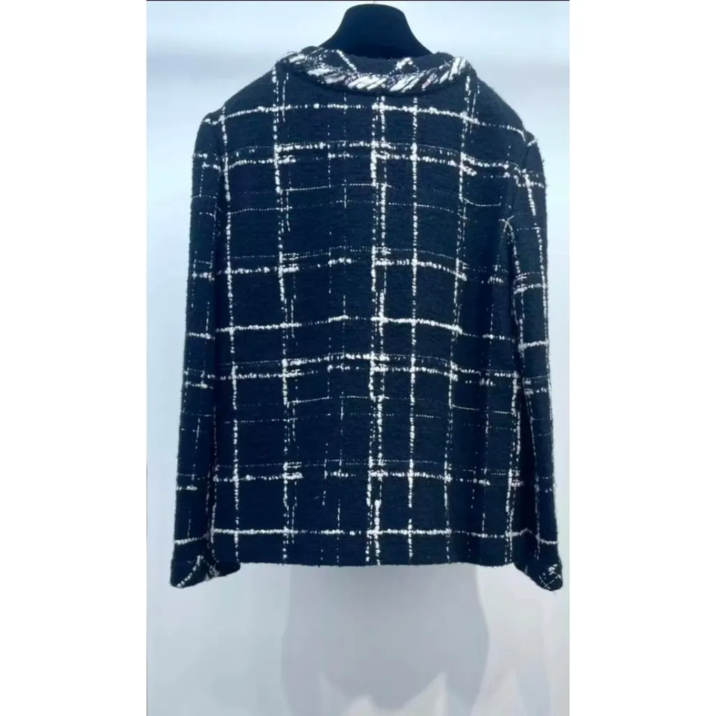 Chanel La Petite Veste Noire Wool Jacket MultiColor Wool Very good - Back View