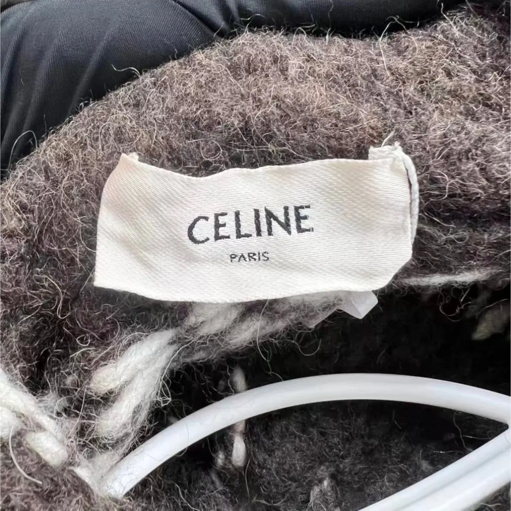 Celine Wool Knitwear MultiColor Wool Very good - Model View