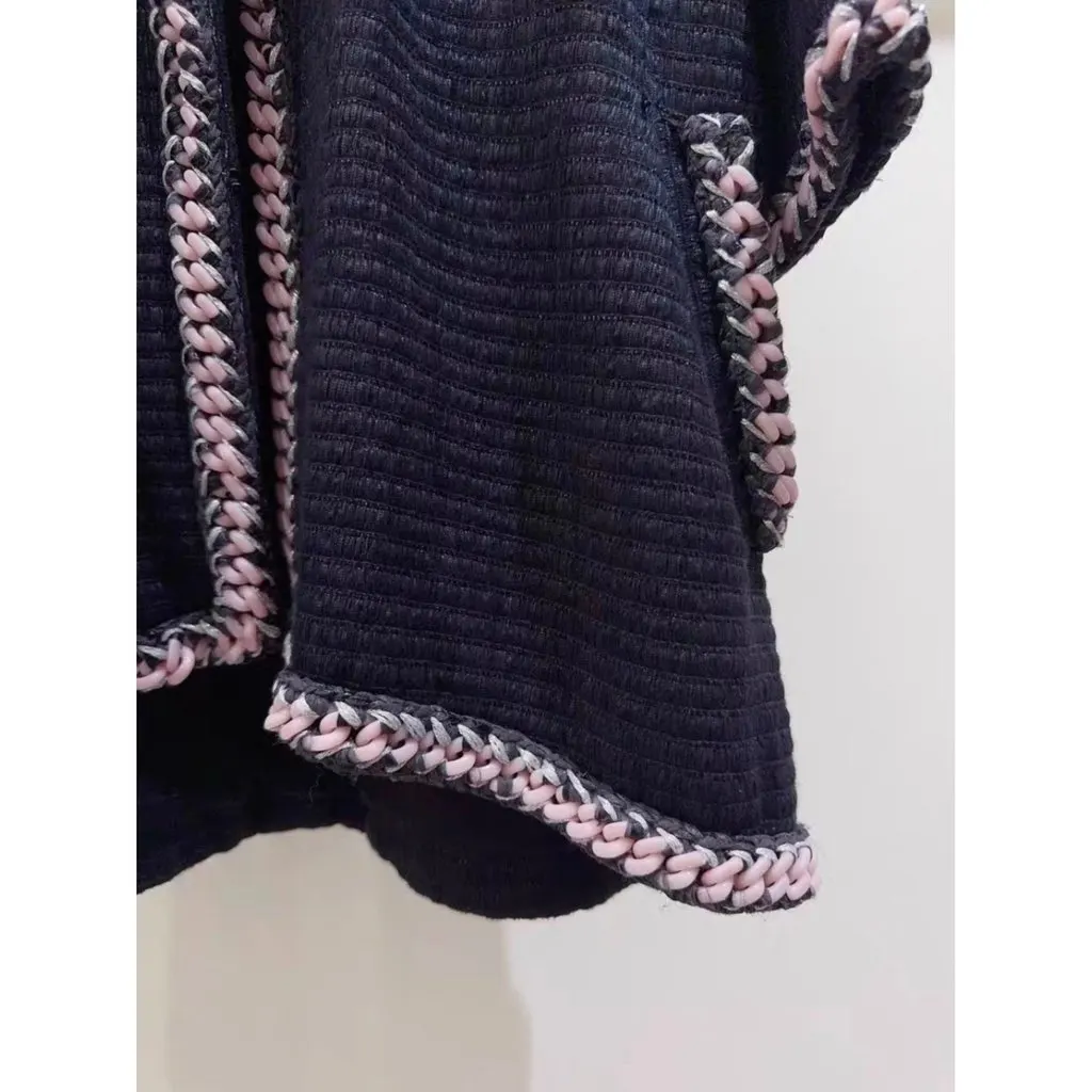 Chanel Polyamide Coat MultiColor Polyamide Very good - Inside View