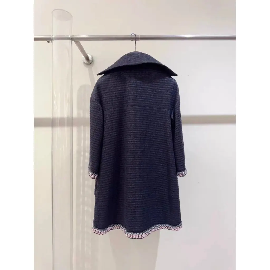 Chanel Polyamide Coat MultiColor Polyamide Very good - Model View
