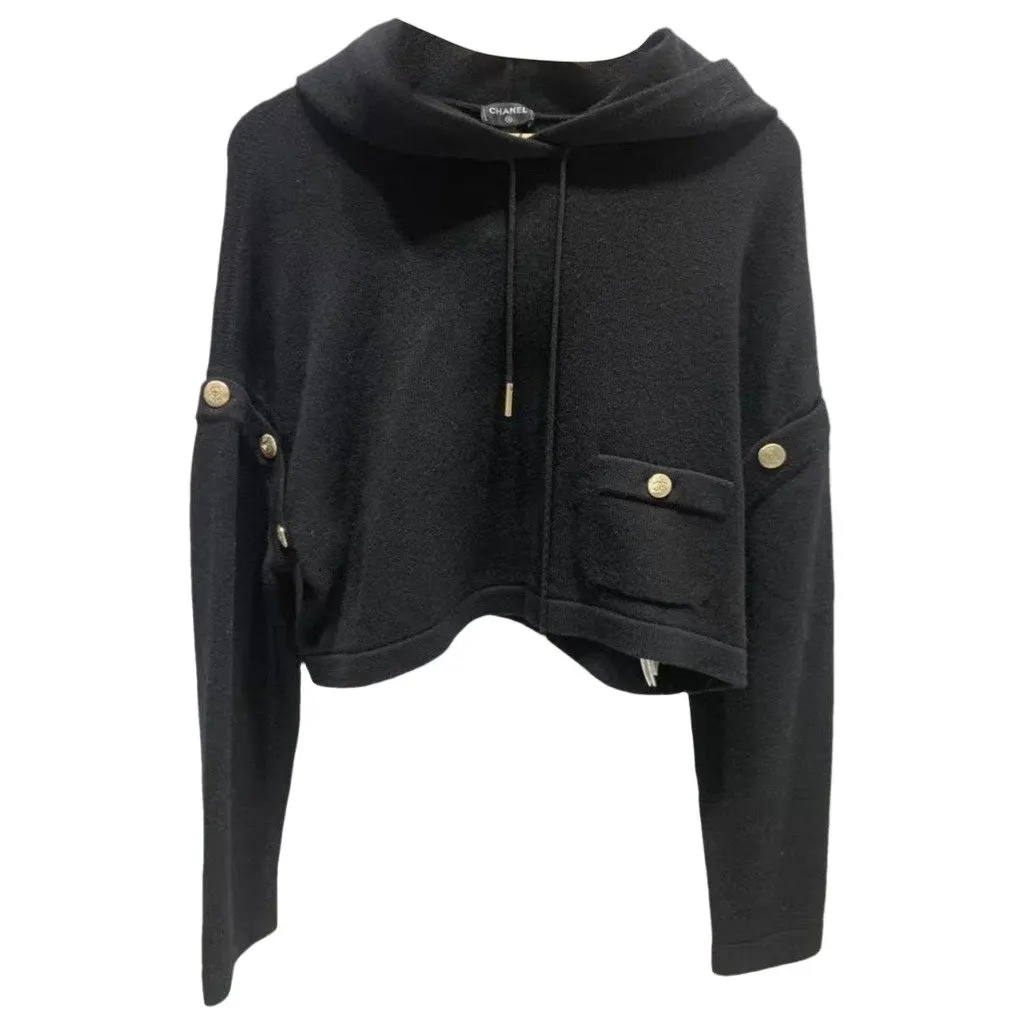 Chanel Black Cashmere Knitwear Black Cashmere Very good - Front View