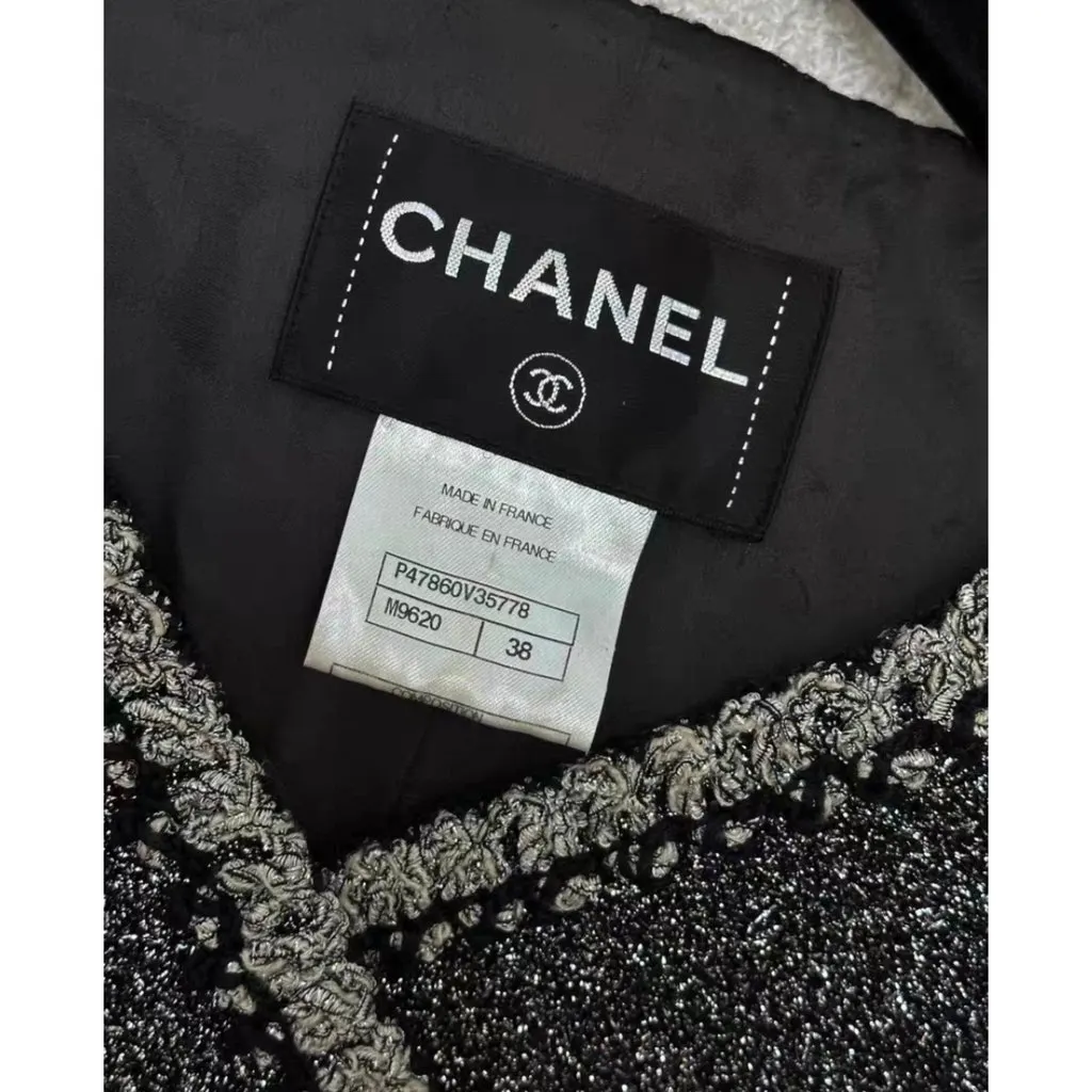 Chanel La Petite Veste Noire Polyamide Jacket MultiColor Polyamide Very good - Back View