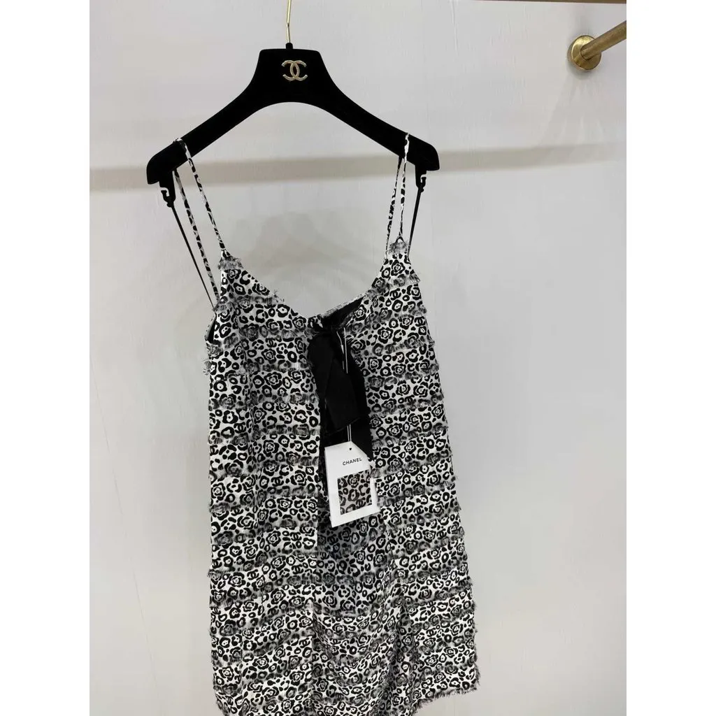 Chanel Silk Dress MultiColor Silk Never worn, with tag - Back View