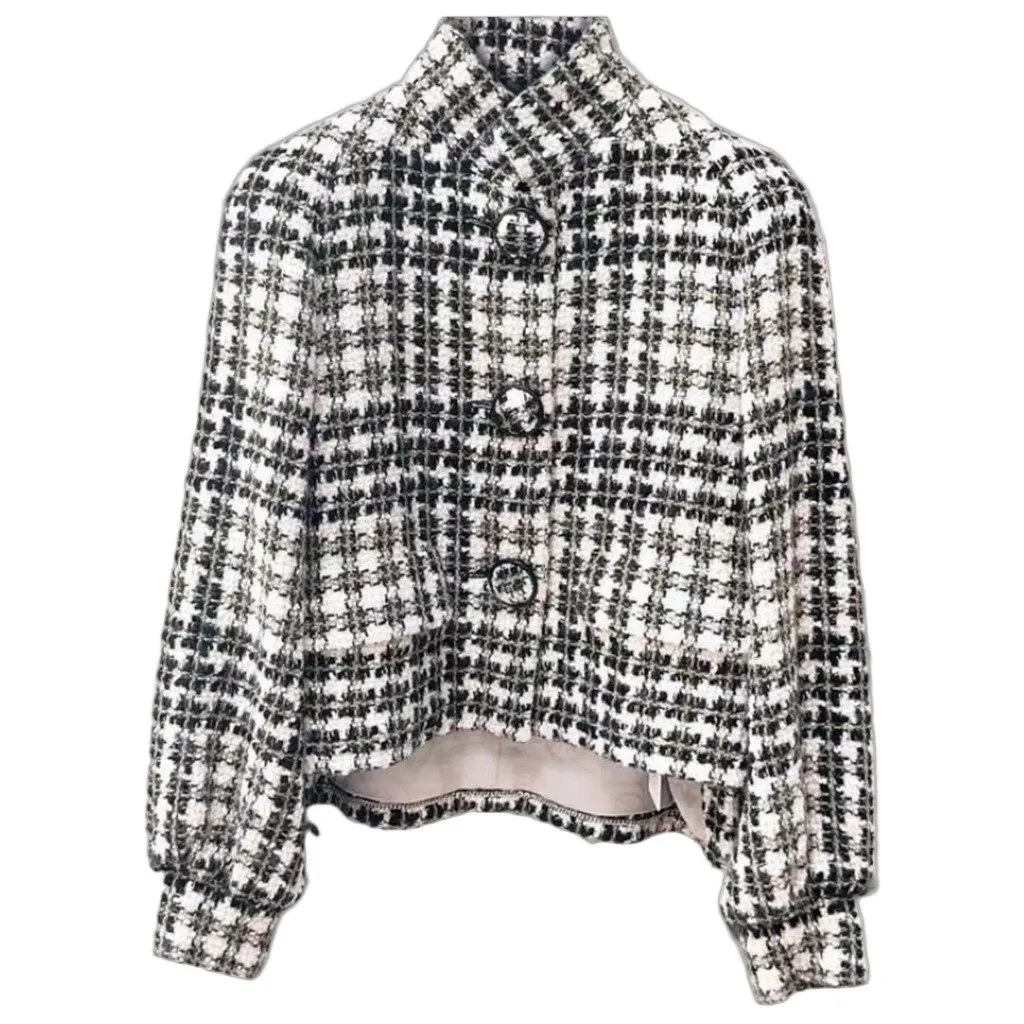 Chanel La Petite Veste Noire Wool Jacket MultiColor Wool Very good - Front View