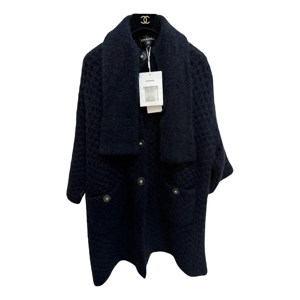 Chanel Cashmere Coat MultiColor Cashmere Never worn, with tag - Front View