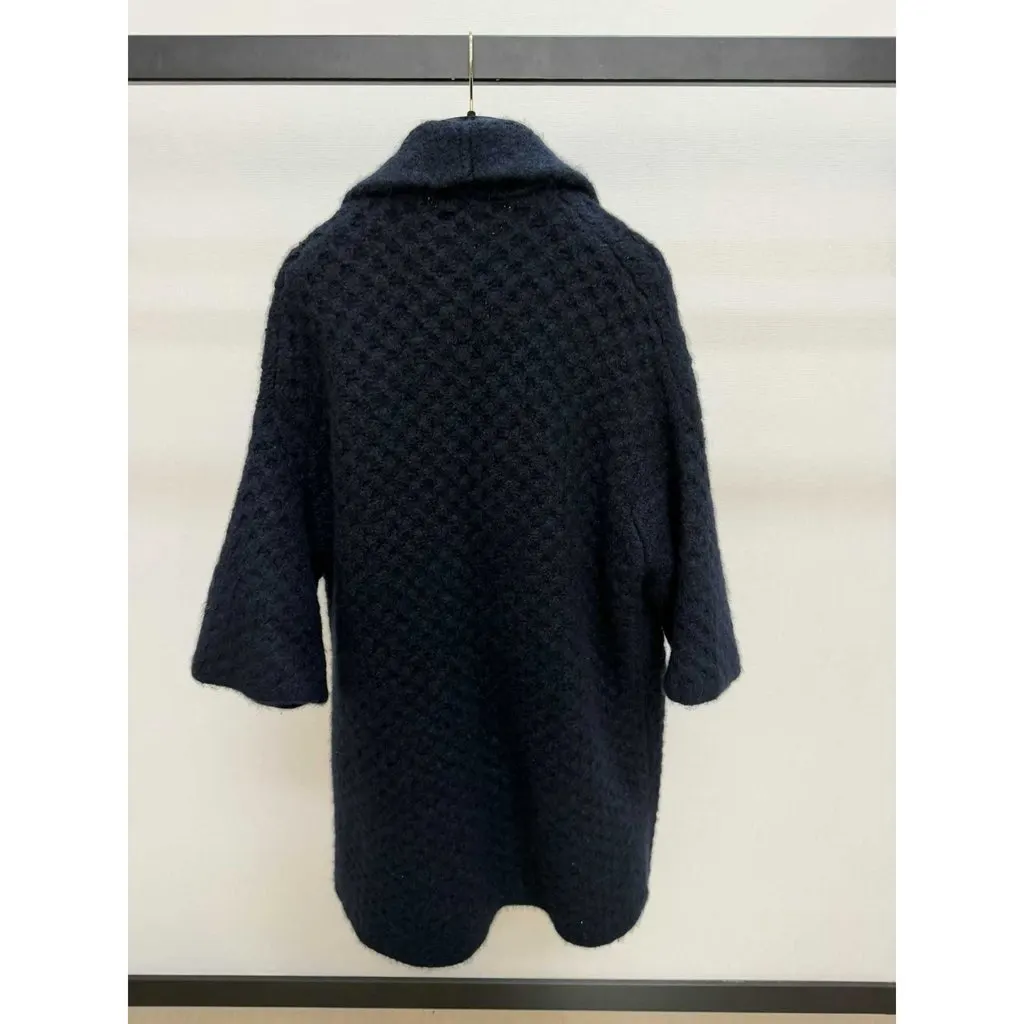 Chanel Cashmere Coat MultiColor Cashmere Never worn, with tag - Inside View