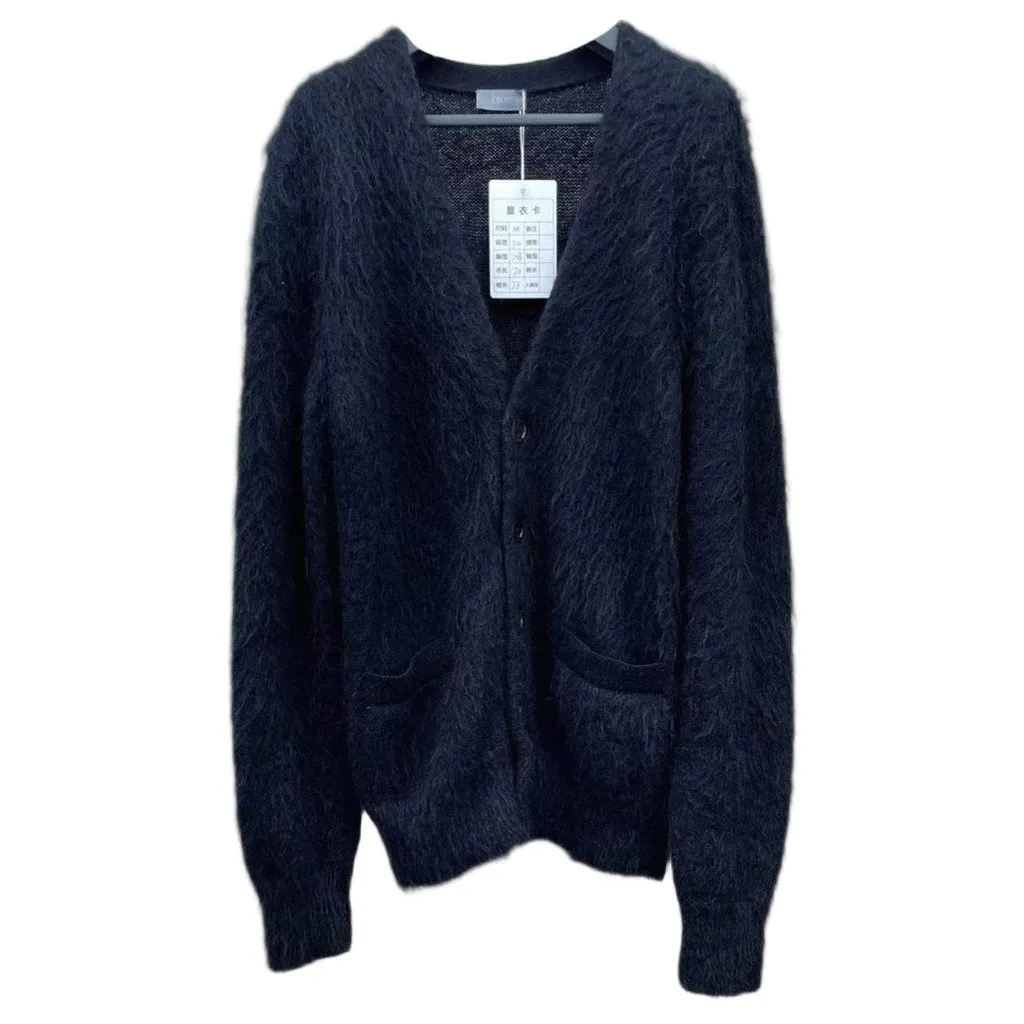 Dior Homme Black Wool Knitwear Black Wool Very good - Front View